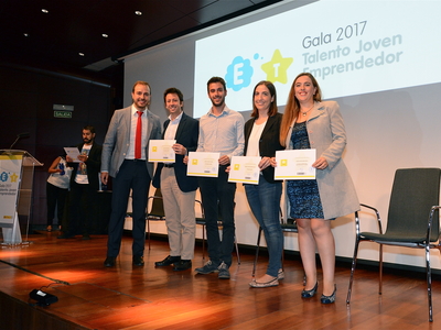 Cuatro jóvenes talentos españoles reciben el Sello Talento Joven Injuve