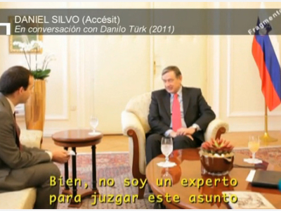En conversación con Danilo Türk. Daniel Silvo (Accésit Artes Visuales 2012)