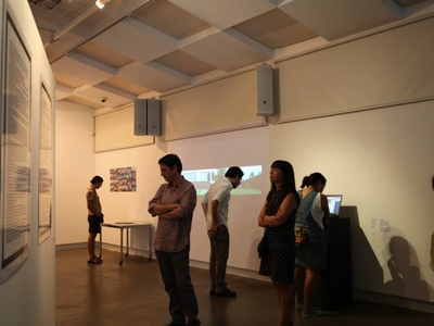 Inauguración de la Exposición Arte Visuales Injuve 2012.