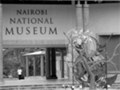 Cómic 10 en el Museo Nacional de Nairobi, Kenya