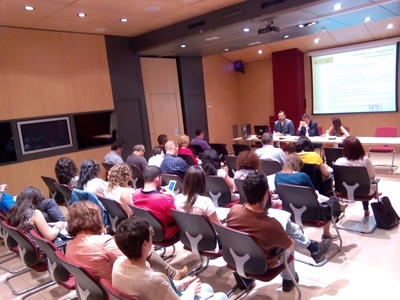 Asistentes a la tercera sesión formativa celebrada en Madrid, jueves 14 de mayo