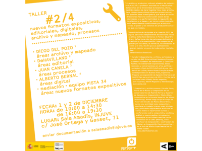 Taller 2/4 Sala Amadís - Programa RESET