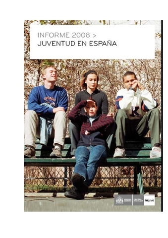 Portada Informe Juventud en España 2008