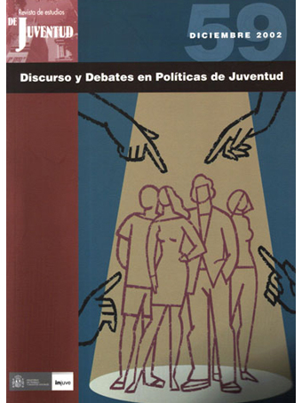 Portada revista Nº 59. Discurso y Debates en Políticas de Juventud