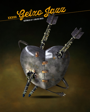 Cartel del XXXVII Festival de Jazz de Getxo