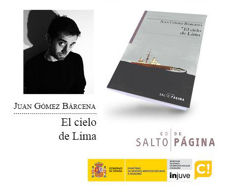 Detalle de la invitación presentación de la novela 'El cielo de Lima'