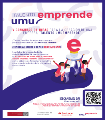 Imagen V Concurso de ideas para la creación de una empresa "Talento UMUemprende" - Santander Universidades 2022