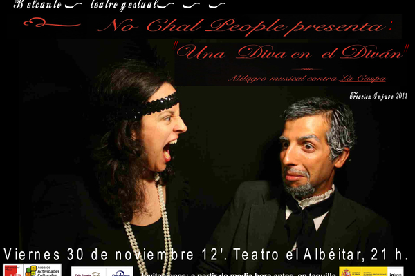 Cartel actuación No Chal People en León