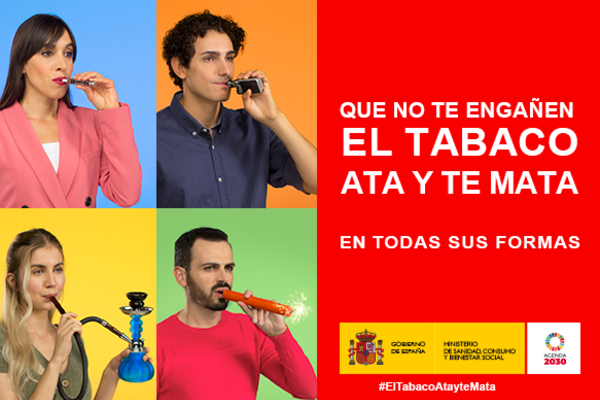 Cartel de la Campaña de Prevención del Tabaquismo 