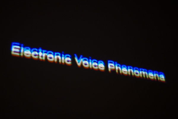 Electronic Voice Phenomena. Foto Patricia Nieto