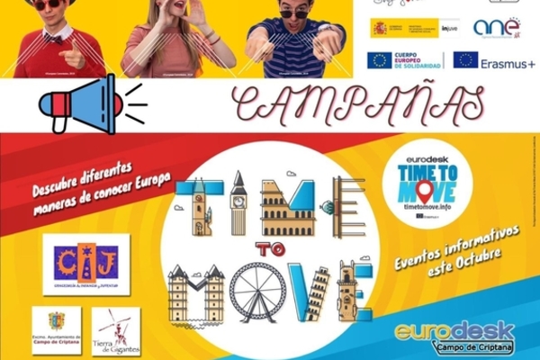 Cartel Campañas Jóvenes y Europa