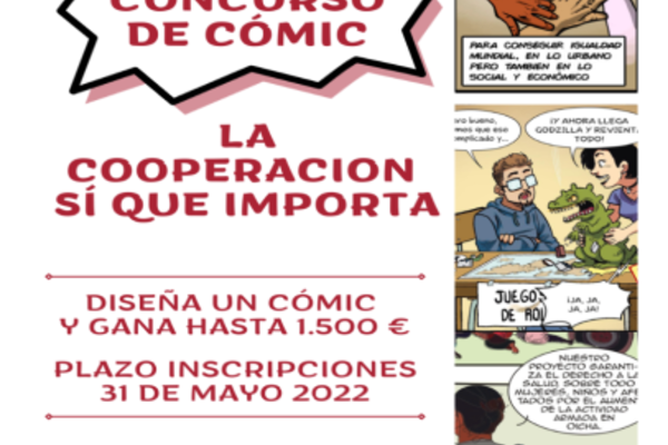 Imagen  IV Edición del concurso de cómic “La Cooperación Sí que importa”