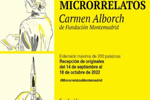 Imagen VI Concurso de Microrrelatos Carmen Alborch de Fundación Montemadrid