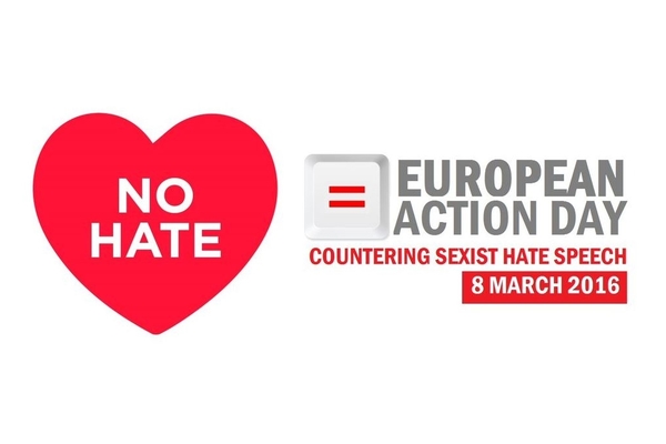 Acción Campaña No Hate 8 de marzo