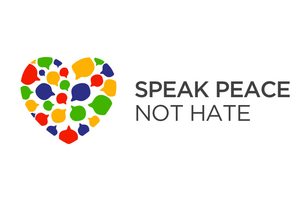 Habla de paz, no de odio. Speak Peace, Not Hate